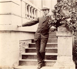 Henry BATAILLE (Nîmes, 1872 - Reuil-Malmaison, 1922) Poète et dramaturge,  le 15 septembre 1905